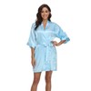 Women's Silk Robes Satin Robes Bridesmaids Robes Silky Kimono Robes