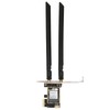 PCIe Network Card 1800Mbps BT5.2 2.4G/5Ghz Dual Antenna MU MIMO