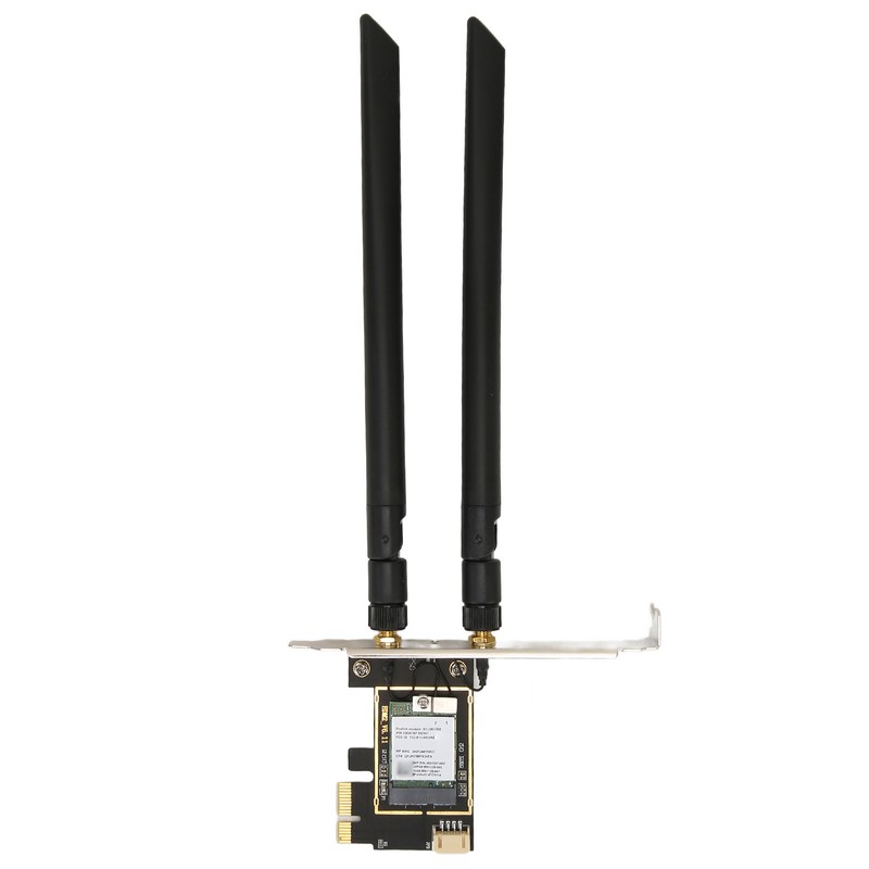 PCIe Network Card 1800Mbps BT5.2 2.4G/5Ghz Dual Antenna MU MIMO