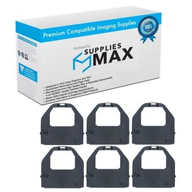 SuppliesMAX Compatible Replacement for Porelon 11517 Black Printer Ribbons (6/PK) - Replacement to Panasonic KX-P150
