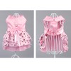 NACOCO Small Dog Star Dress with Leash Small Pet Puppy