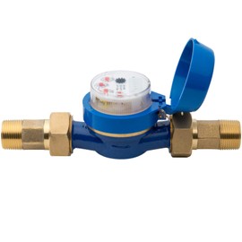Hunter Industries HC075FLOW Hydrawise 3/4" HC Flow Meter Irrigation Sensor, Blue