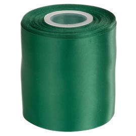 Ribbonitlux 4" wide Double Face Satin Ribbon 25 Yards (587-Forest Green）, Set For Bow, Party Decor, Sewing Applications, Wedding and Craft