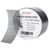 Secopad Black Window Screen Repair Tape, 2 in X 30
