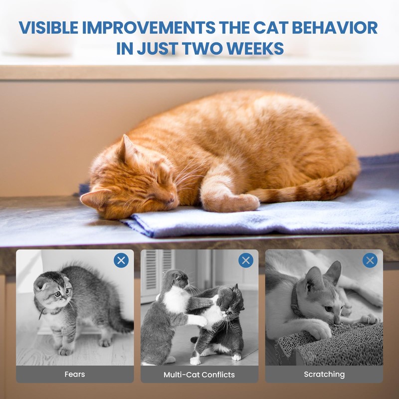 Cat Pheromones Calming Diffuser, Cat Calming Diffuser, Cat Diffuser Calming