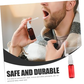 MERRYHAPY Cleaning Bottle for Irrigation 10pcs Set Nose Rinse Wash Bottle 20ml Continuous Professional Design