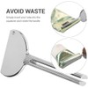 2 Pieces Silver Metal Tube Squeezer for Salon Toothpaste Tube