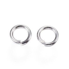 HDSupplies 100 Pieces - 304 Stainless Steel Jump Rings - 12mm - 12 Gauge (2mm Thickness)