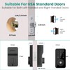 MOUSETRO Smart Lock, 4-in-1 Keyless Entry Door Lock for Front