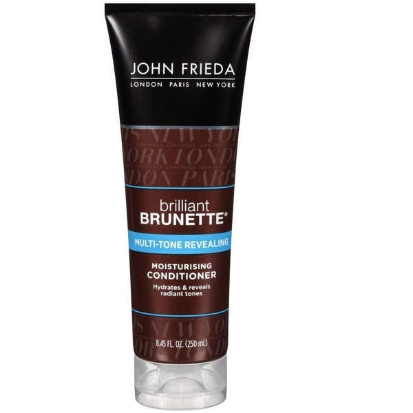 John Frieda Brilliant Brunette Multi-Tone Revealing Moisturizing Conditioner 8.45 oz (Pack of 3)