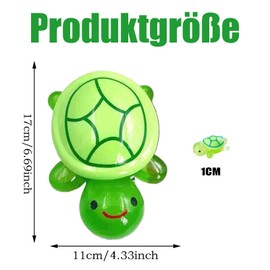 Pack of 101 Mini Tortoises Luminous, 1 Large Green Turtle Box + 100 Colourful Mini Turtles, Ideal for DIY Decoration, Garden Landscape and Party Decoration, Creative Toy for Children