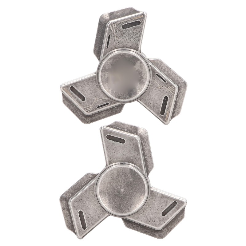 Metal ADHD Fingertip Rotating Toy Anxiety Stress Relief Stainless Steel