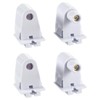 EFAYCRR (2 Pairs) Tombstone Single Pin FA8 Socket Connector Base
