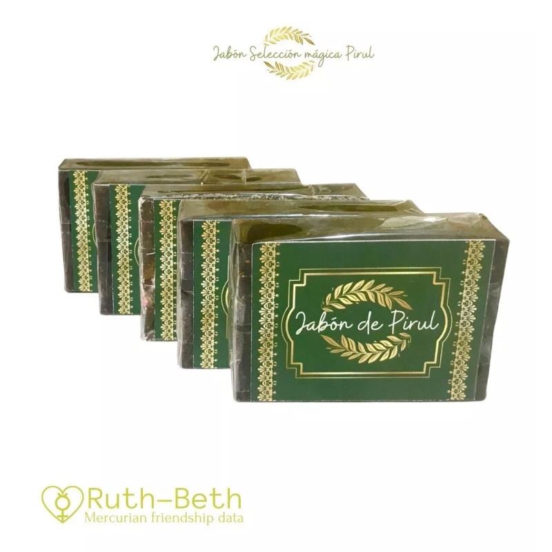 Ruth-Beth. Mercurian friendship data Jabón Mágico De Pirul 100% Natural