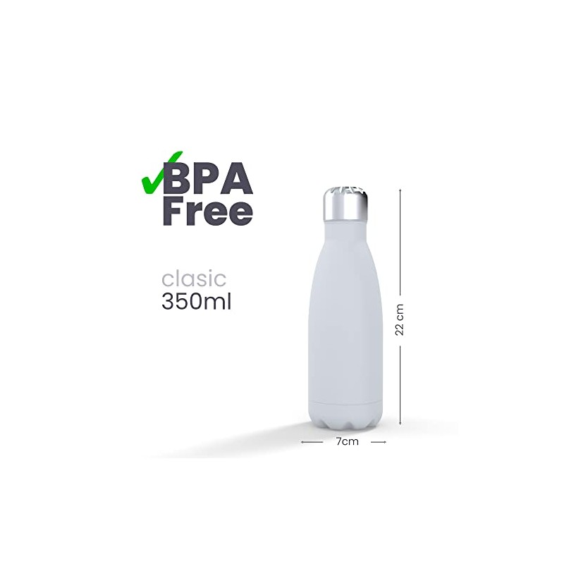 IBILI - Aveiro Double Wall Thermal Jug 350ml Stainless Steel