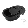 Biaungdo Metal Recliner Handle Replacement Parts, Black Aluminum Alloy Handle