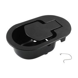 Biaungdo Metal Recliner Handle Replacement Parts, Black Aluminum Alloy Handle Recliner Sofa Chair Couch Release Lever Pull Replacement Part