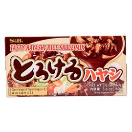 S&B Tasty Hayashi Rice Sauce Mix, 5.6-Ounce
