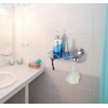iPEGTOP L-4 Strong Suction Cup Shower Caddy Bath Shelf Storage,