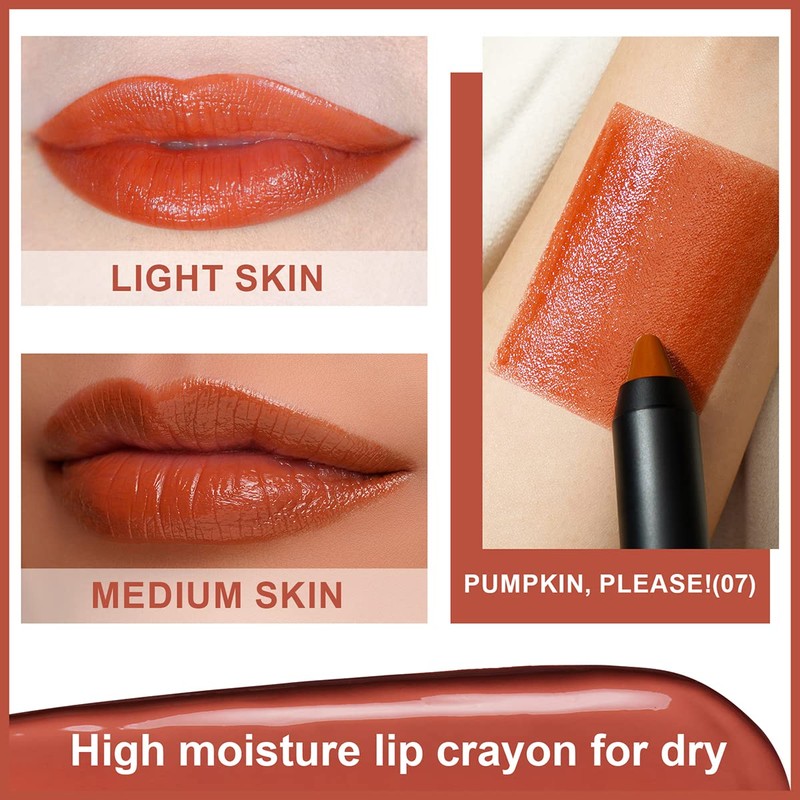 Oulac Lipstick Pen-Tinted Lip Balm, Nourishing Lipstick for an Even