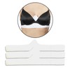 Gadget Planet Cotton Under Bra Liners (WHITE)- Cool Support, Comfort,