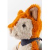 Sigikid Cuddly Toy Fox Patchwork Sweety Orange/Blue, One Size, Orange/Blue