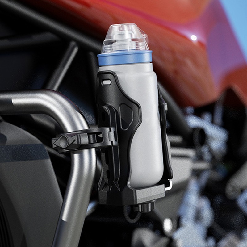 Bike Water Bottle Holder Rotatable Motorcycle Drink Holder Bicycle Water