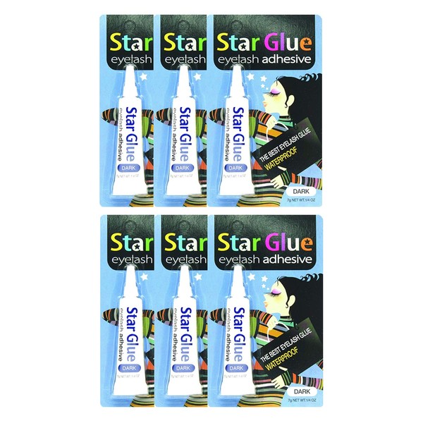STAR GLUE SET (2 SETS, 6 PCS DARK)