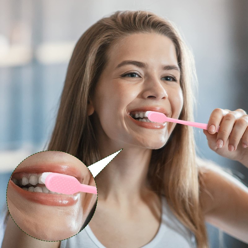 Pinkunn 36 Pcs Soft Bristle Toothbrush Micro Nano Manual Toothbrush