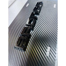 ADS 3D Bronco Glass Black Carbon Fiber License Plate  Aluminum Universal All Models