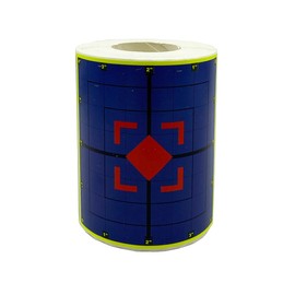 4 Inch x 200 Pcs Splatter Target Self-Adhesive Shooting Target Stickers Sight-in Shooting Target (Navy Blue)