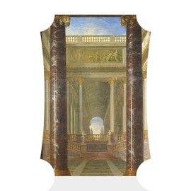 Fastasticdeals Vertical Home Decor Wall Sign Perspective Gardens Art Picture Frame Berlin Shape 8x12Inches