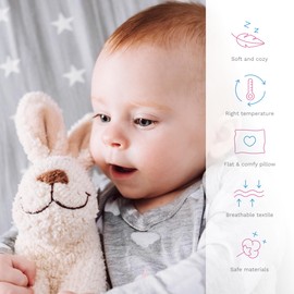 2 Piece Baby Children Quilt Duvet & Pillow Set 80x70 cm to fit Crib or Pram (Zoo Pink)