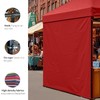 ZONGTI 10x10 FT Instant Canopy Tent Sidewall, Waterproof & UV