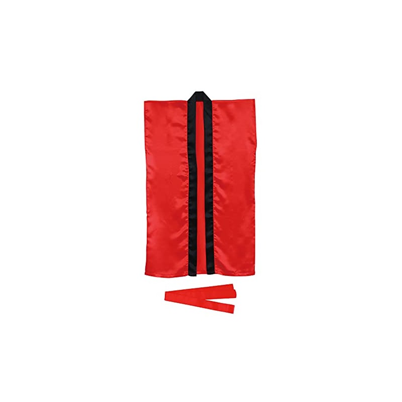 Artec 14845 Soft Satin Long Happy, J, Red (With Hachimaki),