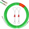 EIKEJI Cable Pulling Aid 50 m, Retractable Spiral Pull Wire