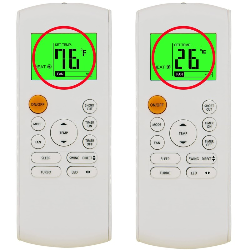 Replacement for Toshiba Midea AC Air Conditioner Remote Control RG57H4(B)/BGEFU1