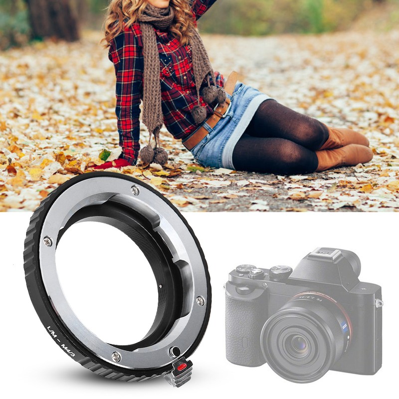 Fikaz l MM4/3 Lens Adapter Ring for Leica M Mount