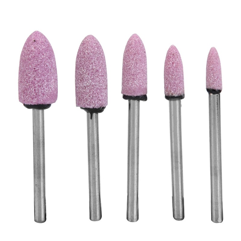 100Pcs Polishing Stone Head Grinding Wheel Burr Bit for Grinder