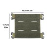 MiOYOOW 3 Pieces Molle Patch Panel Tactical Patches Molle Attachment