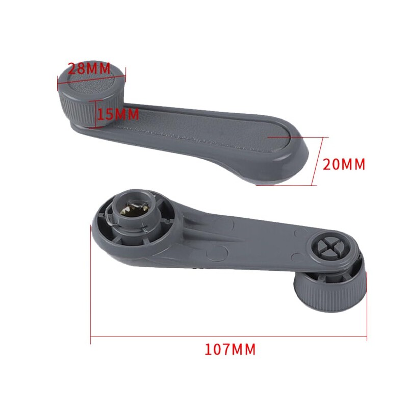 Pair Left & Right Window Winder Handle for Toyota Landcruiser