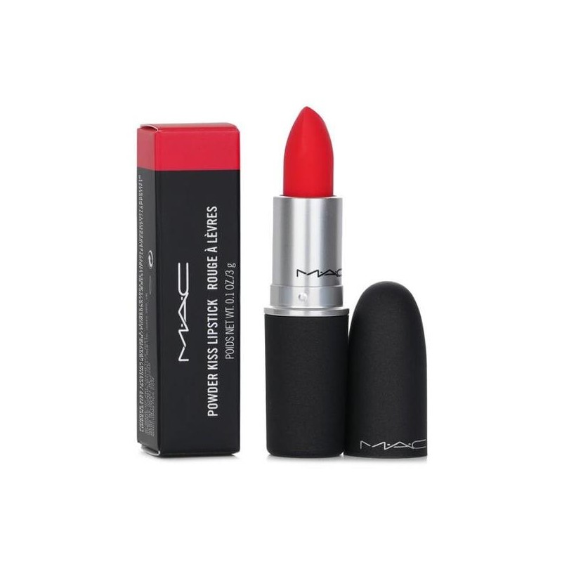 MAC Powder Kiss Lipstick - 308 Mandarin O 3g /