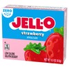 Jell-O Strawberry Sugar-Free Gelatin, 0.30 Ounce (8.5g), (Pack of 5)