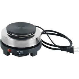 DasMarine 110V 500W Portable Hot Plate Electric Stove Cooktop Single Burner Cooktop