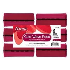 Annie Varillas Annie Jumbo Cold Wave Con Banda De Goma Para Rizar