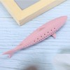 TOPINCN Interactive Cat Fish Shape Chew Toy Silicone Pet Cat