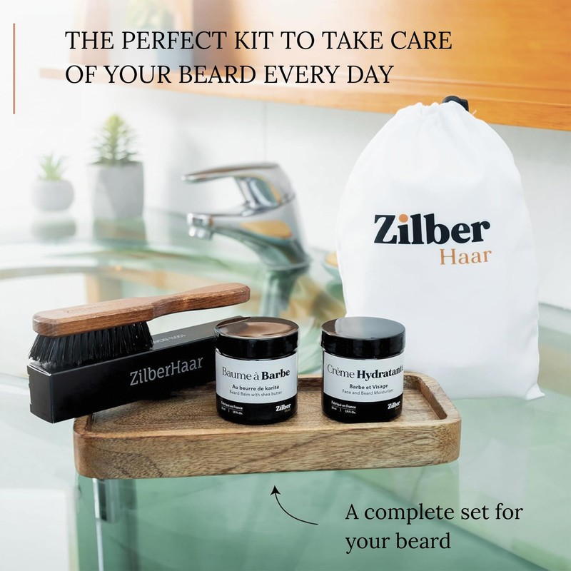 ZilberHaar - Beard Care Set for Men - 1 Regular
