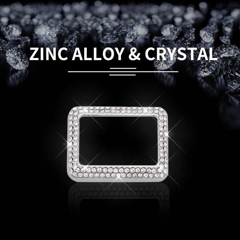 ZSJO Bling Hazard Warning Button Cover Sticker Fit for 11th