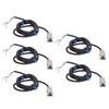 5Pcs Magnetic Switch Sensor 2 Wire Normally Open Proximity Sensor