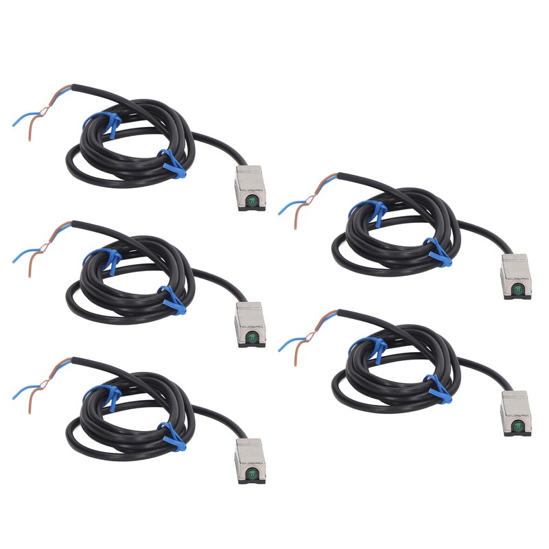 5Pcs Magnetic Switch Sensor 2 Wire Normally Open Proximity Sensor